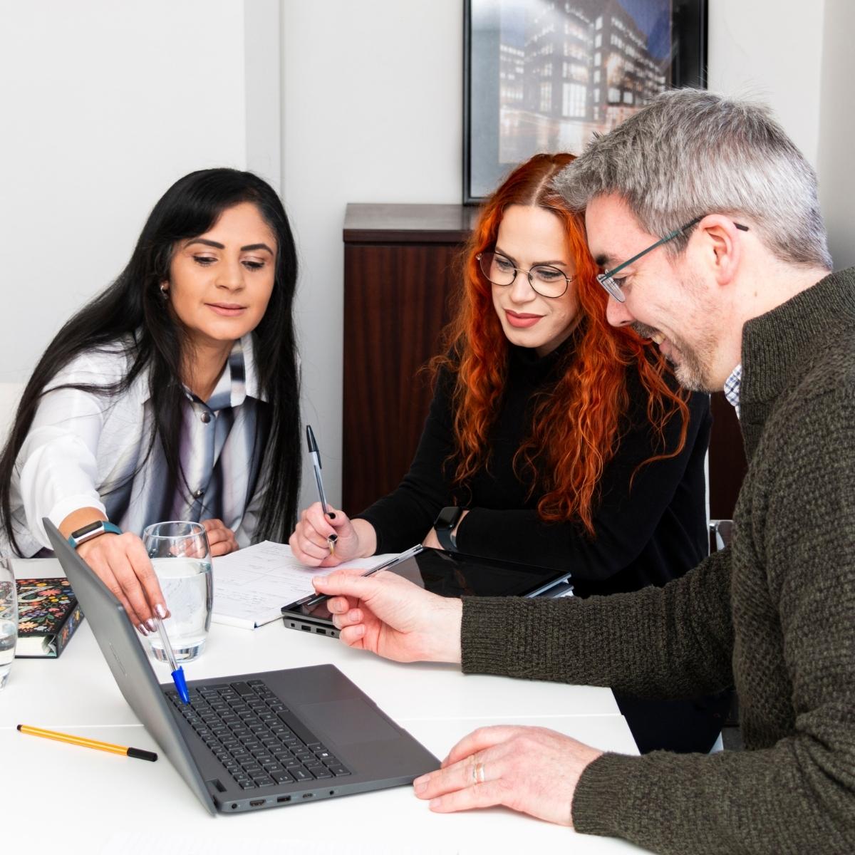 Team photography - images of your team working together