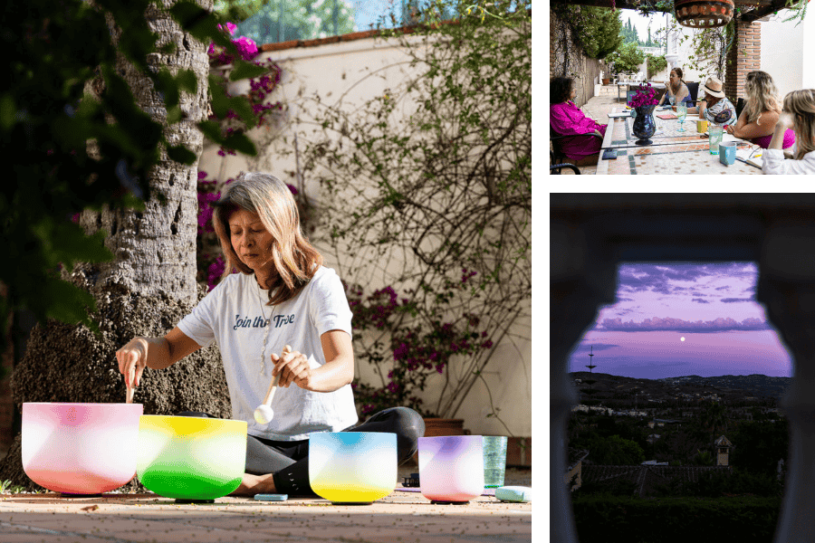 A few images from my Full Brand Experience with Queen Bee Business Retreats - these ones were at a retreat in Mijas, Spain, in May 2025.